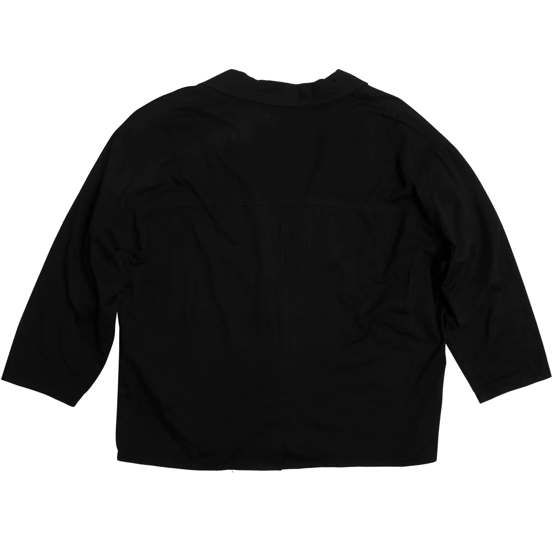 Brushed Twill Weave Kimono Shirt Jacket