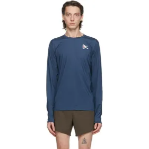 District Vision Blue Air-Wear Long Sleeve T-Shirt