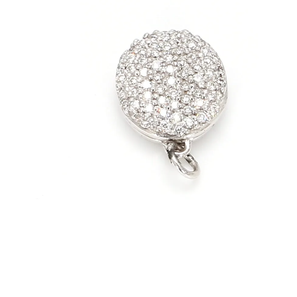 Exquisite Pave Diamond Locket