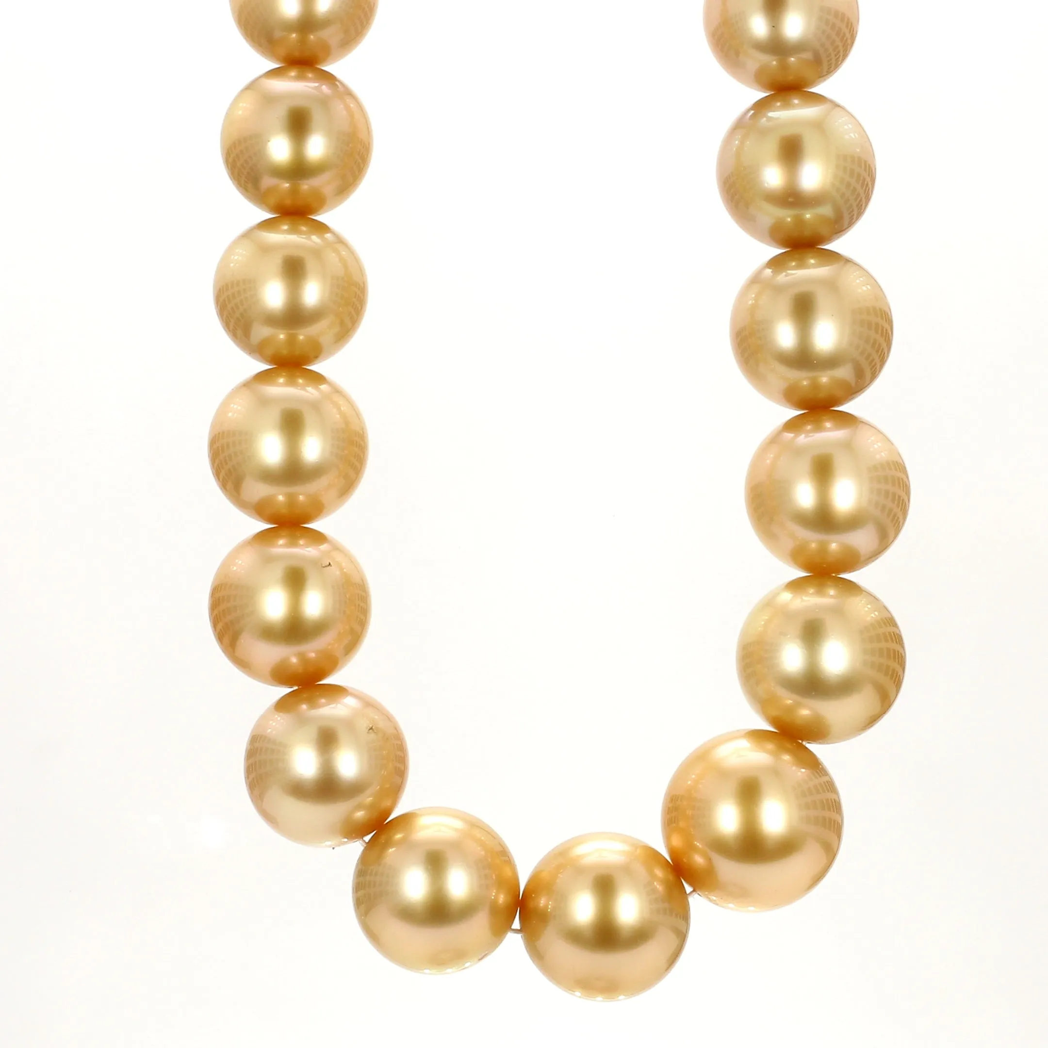 Golden South Sea Pearl Necklace