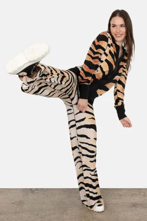 High Waist Single Layered High Fashion Pants