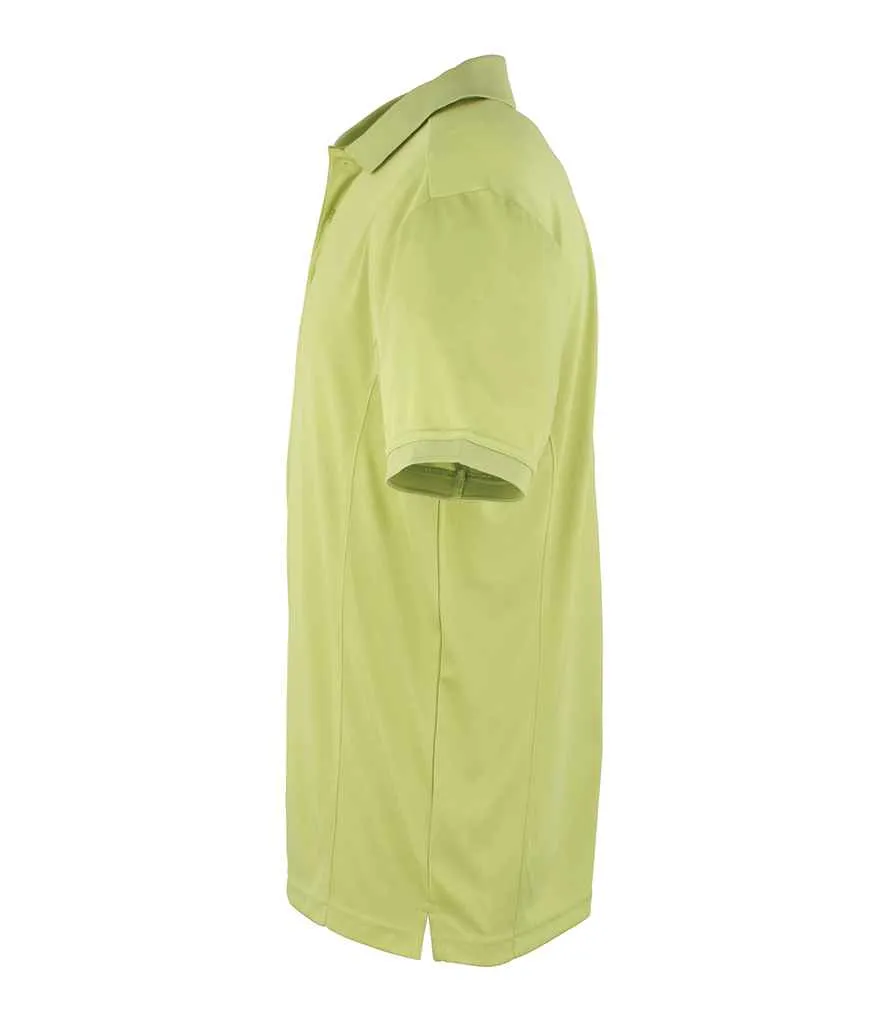 Premier Coolchecker® Piqué Polo Shirt | Lime Green