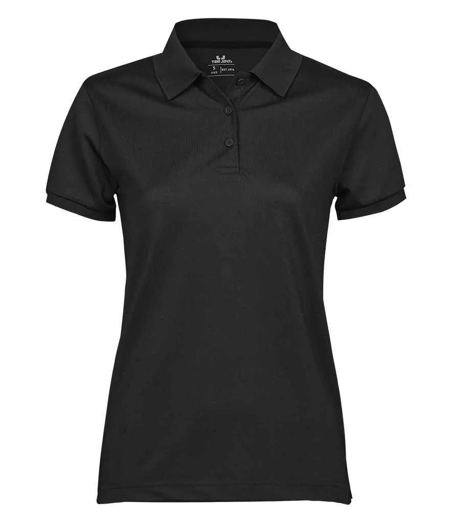 Tee Jays Ladies Club Polo Shirt | Black